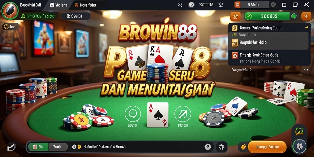 Tampilan gameplay BROWIN88 yang seru dan interaktif.