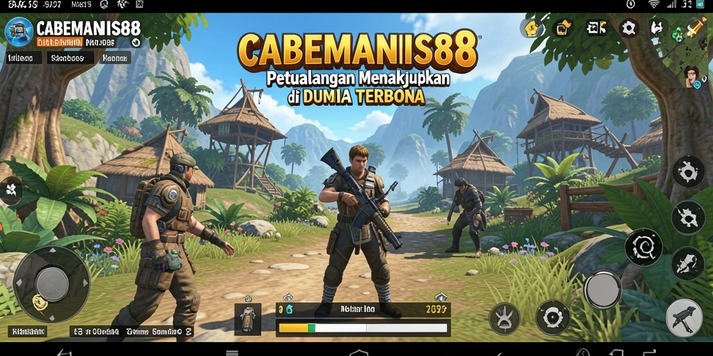 Tampilan gameplay CABEMANIS88 yang mengasyikkan dengan dunia terbuka.
