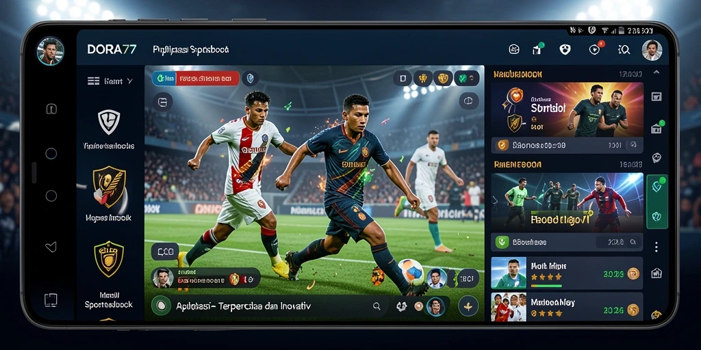 Tampilan menarik dari gameplay DORA77 yang seru dan interaktif.