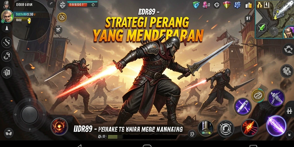 Tampilan menarik dari gameplay strategis IDR89 yang mendebarkan.