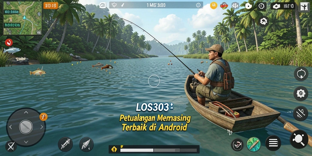 Tangkapan ikan besar di petualangan memancing LOS303.