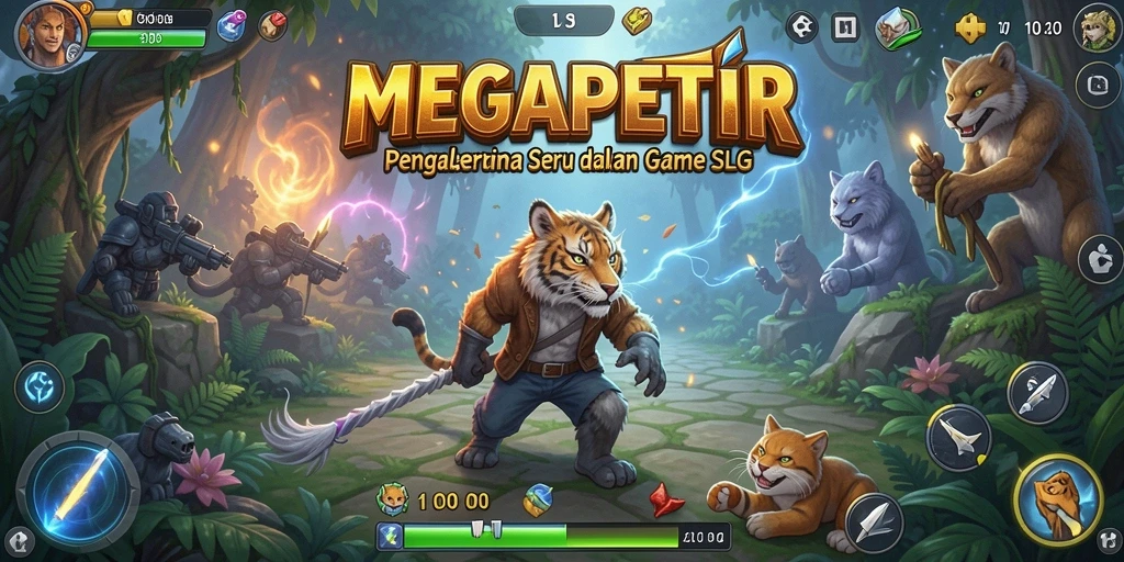 Gameplay seru dalam MEGAPETIR dengan strategi taktis