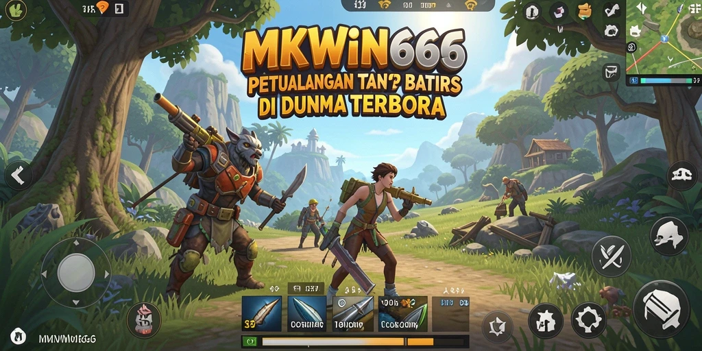 Tampilan gameplay Open World yang menakjubkan dalam MKWIN666